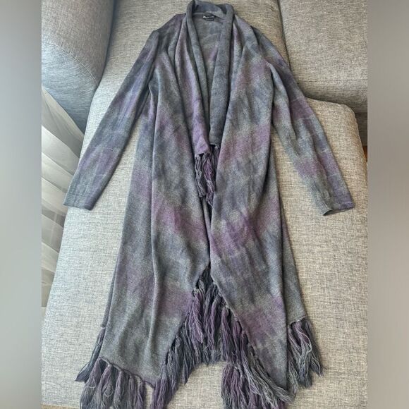 Lafayette 148 Cardigan Sweater Women's size Small 100% Merino Wool Tye Dye - Picture 7 of 10